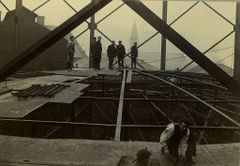 Gasometer construction c1892